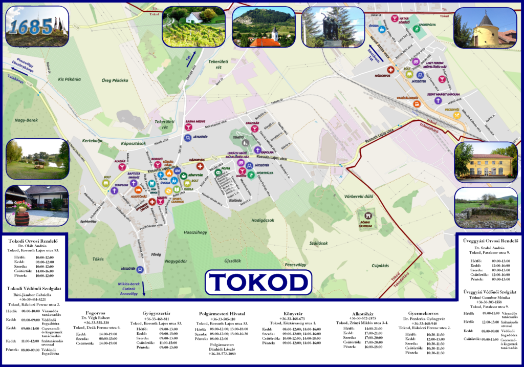 térkép tokod Térkép – Tokod Nagyközség weboldala